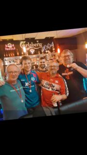 Sieger heute im stechen:
Rektal Madrid
Glückwunsch und bis zum nächsten Fussball special in der wunderbaren @timeout.luebeck Bar!
Lets go